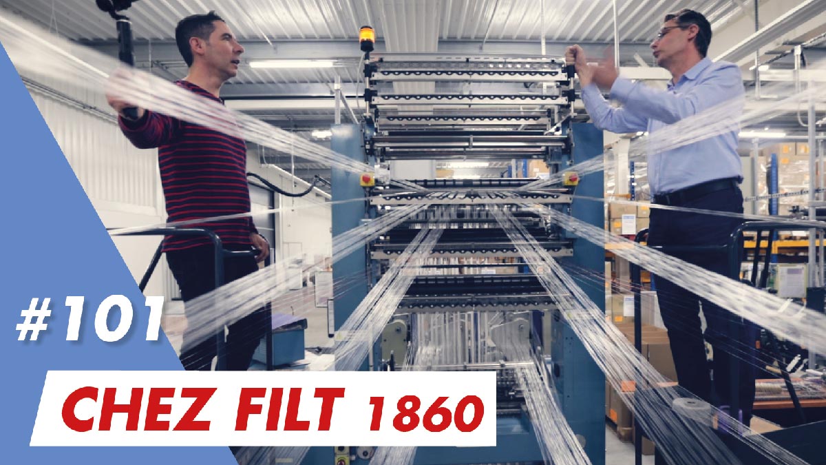 Visitez avec nous le nouvel atelier textile « made in France » de Filt 1860