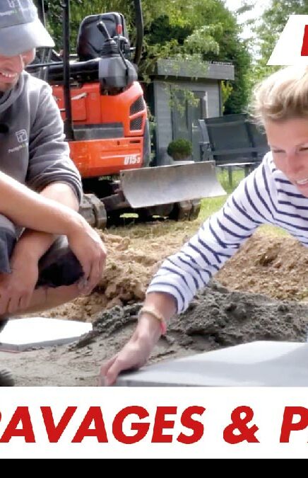 Nouveau job de paysagiste avec Laetitia et Clément chez Pavages & Paysages