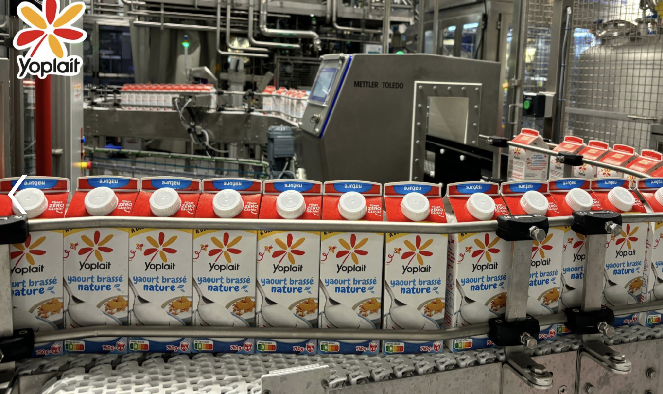 Chez Yoplait une nouvelle ligne
de briques et de l'emploi au Mans