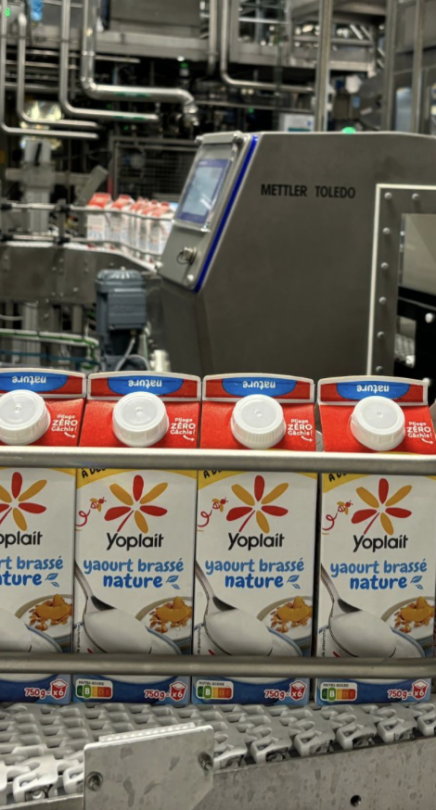 Chez Yoplait une nouvelle ligne
de briques et de l'emploi au Mans