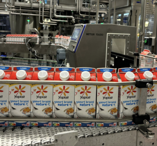 Chez Yoplait une nouvelle ligne
de briques et de l'emploi au Mans