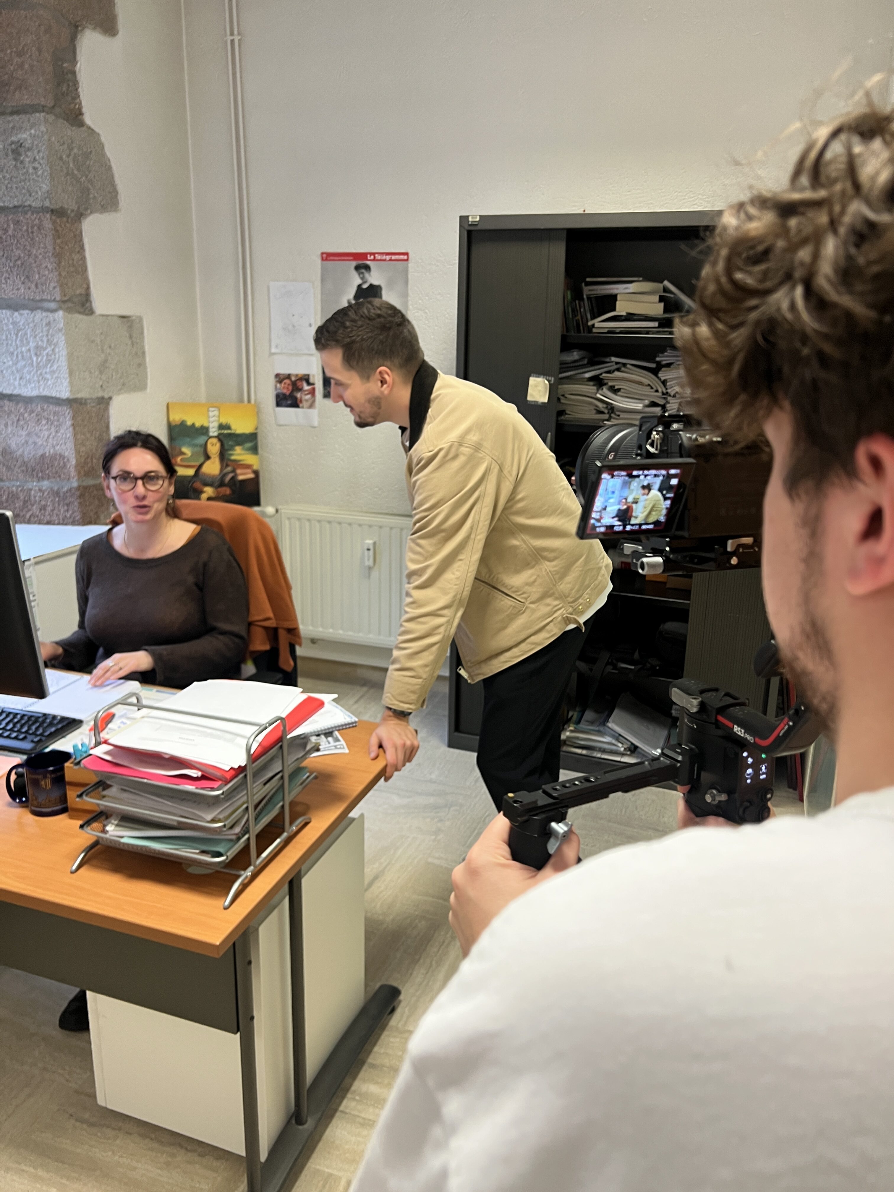 Immersion vidéo découverte métier recrutement formation orientation marque employeur Presse média journalisme