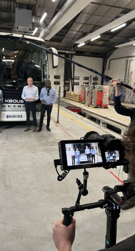 Immersion vidéo découverte métier recrutement formation orientation marque employeur transport cinéma publicité